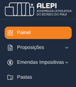 Menu Lateral Assessor