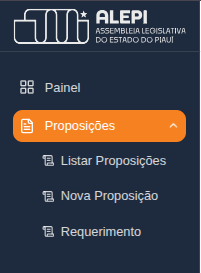 Menu Lateral