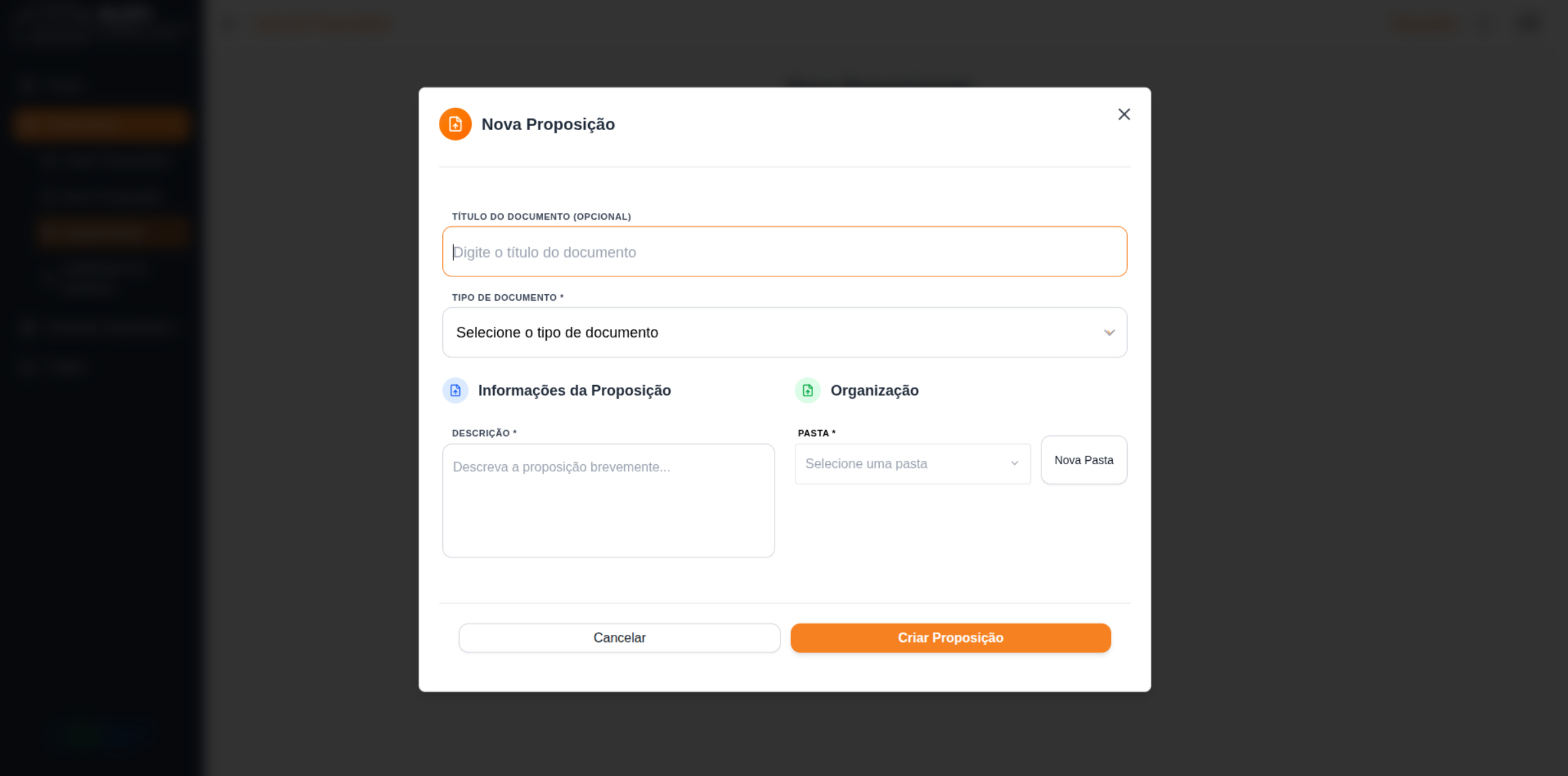 Requerimento Modal Deputado